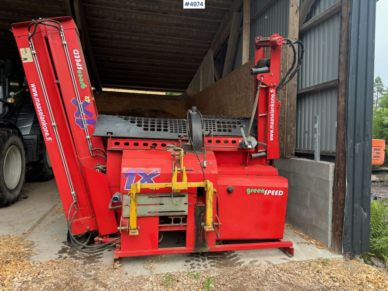 2008 Hakki Pilke 1X 42 Greenspeed wood chipper - Bosbouwmachine: afbeelding 1 2008 Hakki Pilke 1X 42 Greenspeed wood chipper - Bosbouwmachine: afbeelding 1