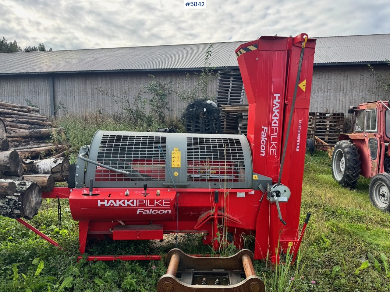 Bosbouwmachine 2018 Hakki Pilke Falcon 35 Wood chipper w/ feeding table.: afbeelding 1