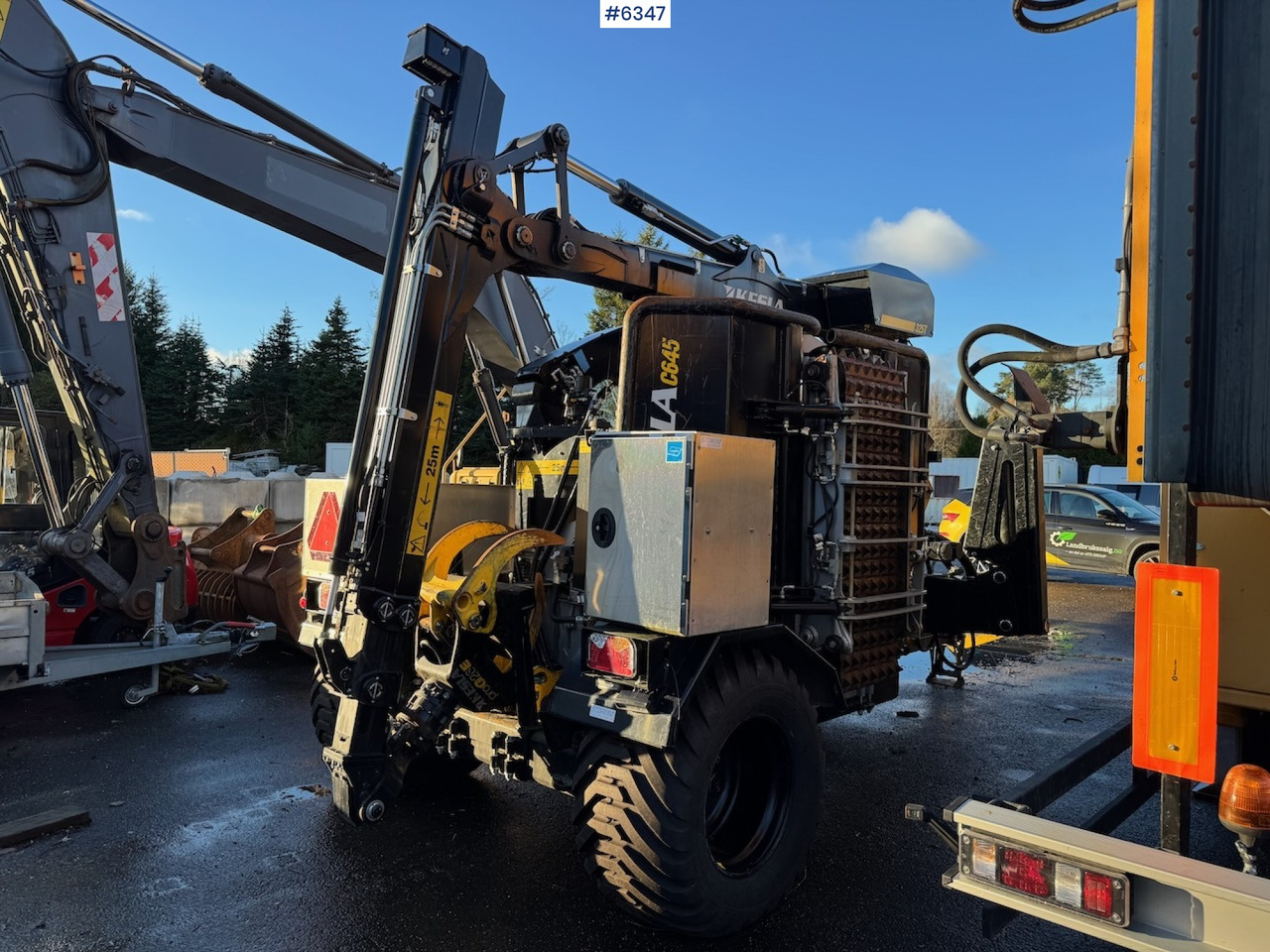 2023 Kesla C645 Wood chipper w/ crane. - Bosbouwmachine: afbeelding 5 2023 Kesla C645 Wood chipper w/ crane. - Bosbouwmachine: afbeelding 5