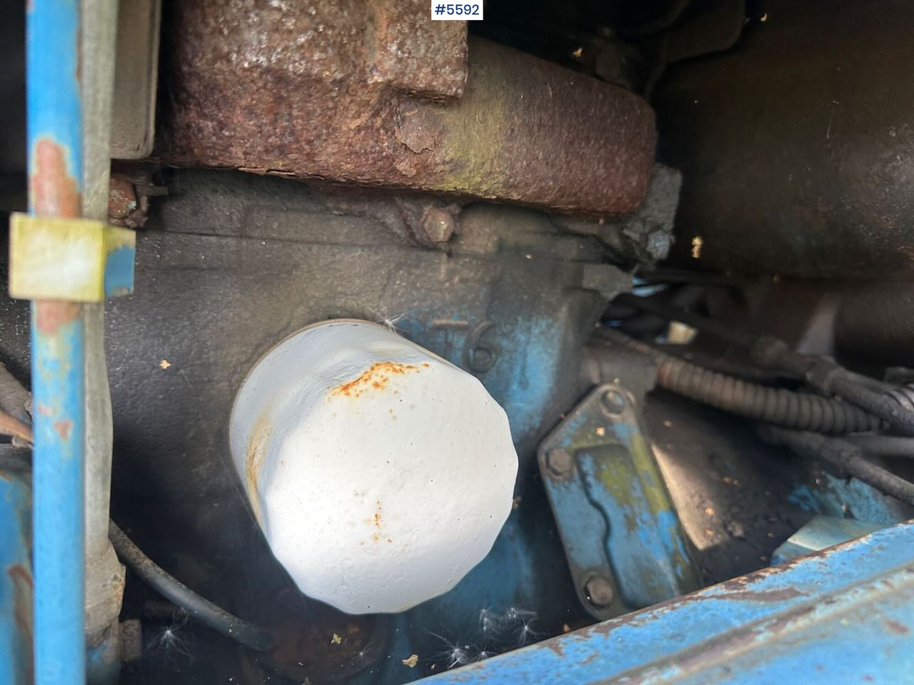 Leasing  Circa 1974 Ford 4000 tractor w/ front loader and excavator. REP.OBJECT Circa 1974 Ford 4000 tractor w/ front loader and excavator. REP.OBJECT: afbeelding 18