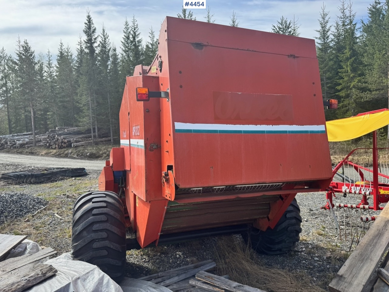 Circa 1994 Orkel GP1202 Round Baler - Hooi-/ Voedermachine: afbeelding 3 Circa 1994 Orkel GP1202 Round Baler - Hooi-/ Voedermachine: afbeelding 3