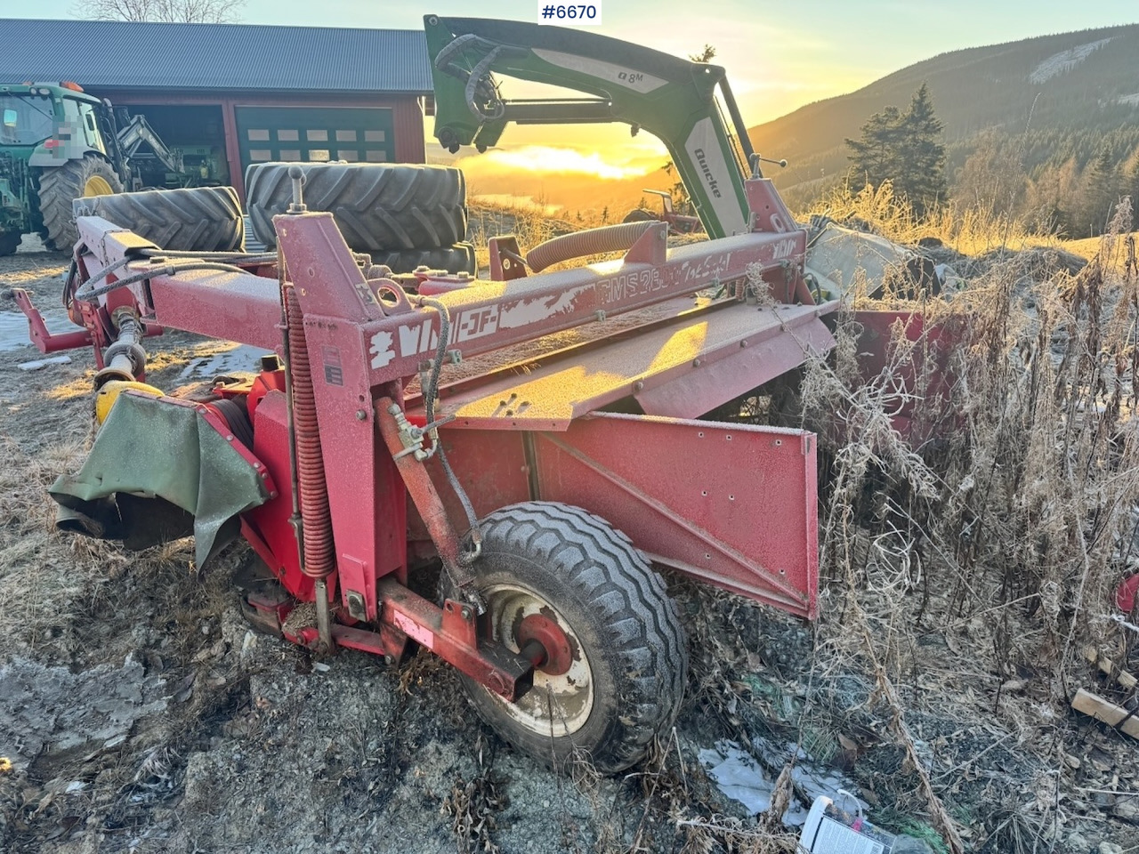 Circa 2003 JF CMS2800 mower. - Maaimachine: afbeelding 5 Circa 2003 JF CMS2800 mower. - Maaimachine: afbeelding 5