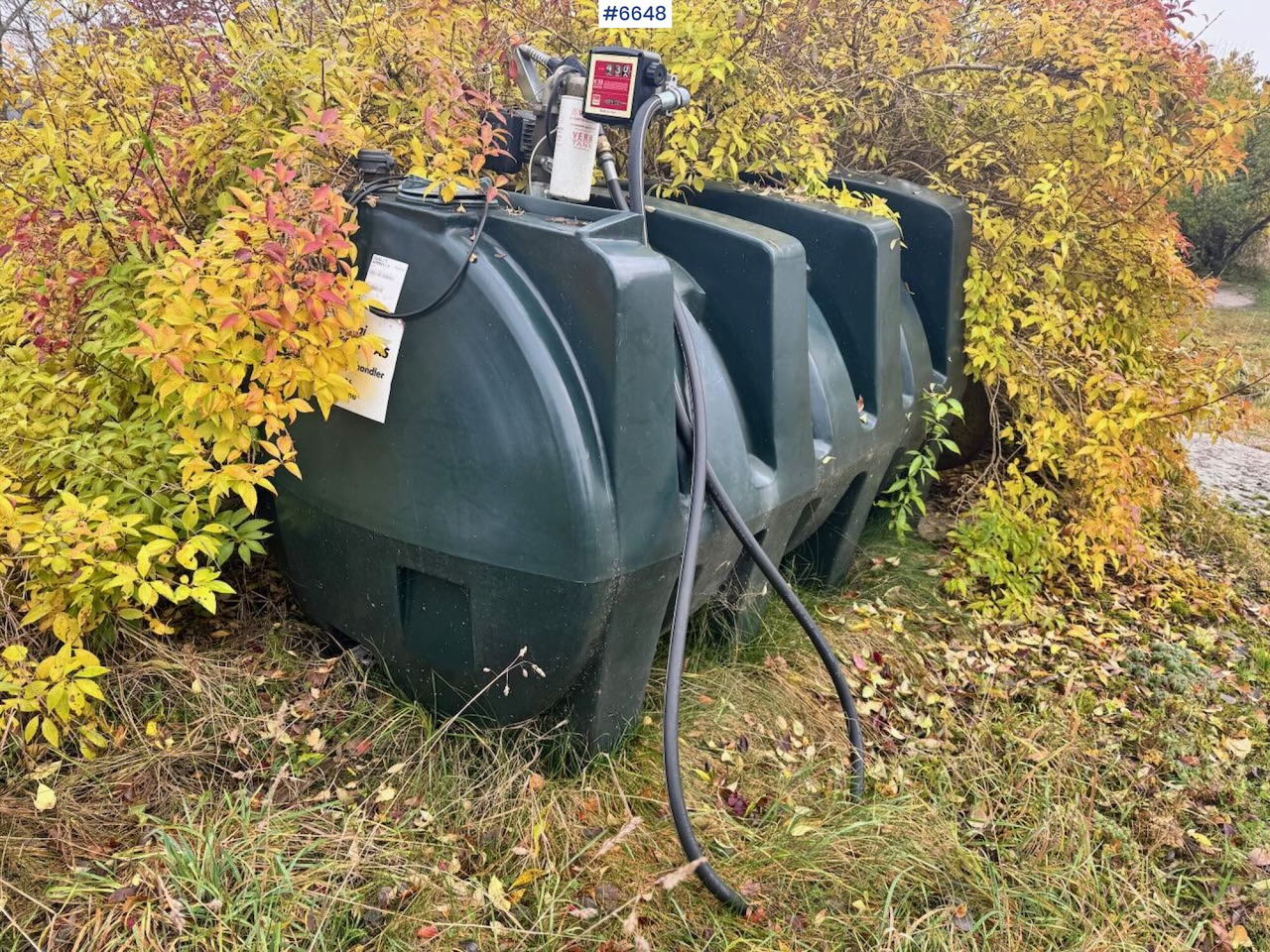 Diesel tank with pump - Opslagtank: afbeelding 1 Diesel tank with pump - Opslagtank: afbeelding 1