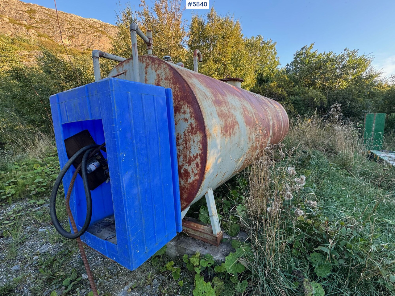 Dieseltank 12000L - Opslagtank: afbeelding 1 Dieseltank 12000L - Opslagtank: afbeelding 1