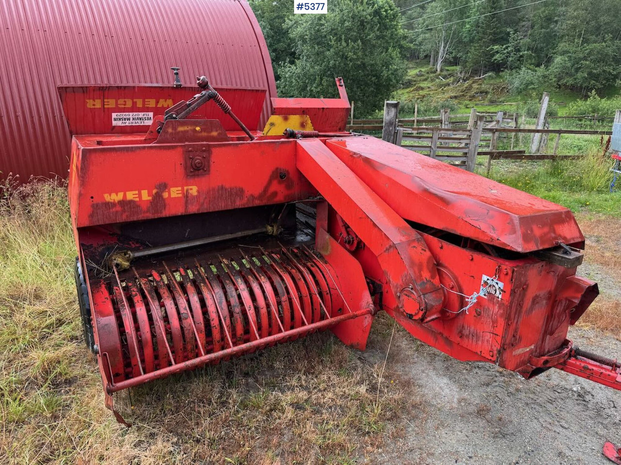 English: Welger AP 45 Square Baler - Hooi-/ Voedermachine: afbeelding 2 English: Welger AP 45 Square Baler - Hooi-/ Voedermachine: afbeelding 2