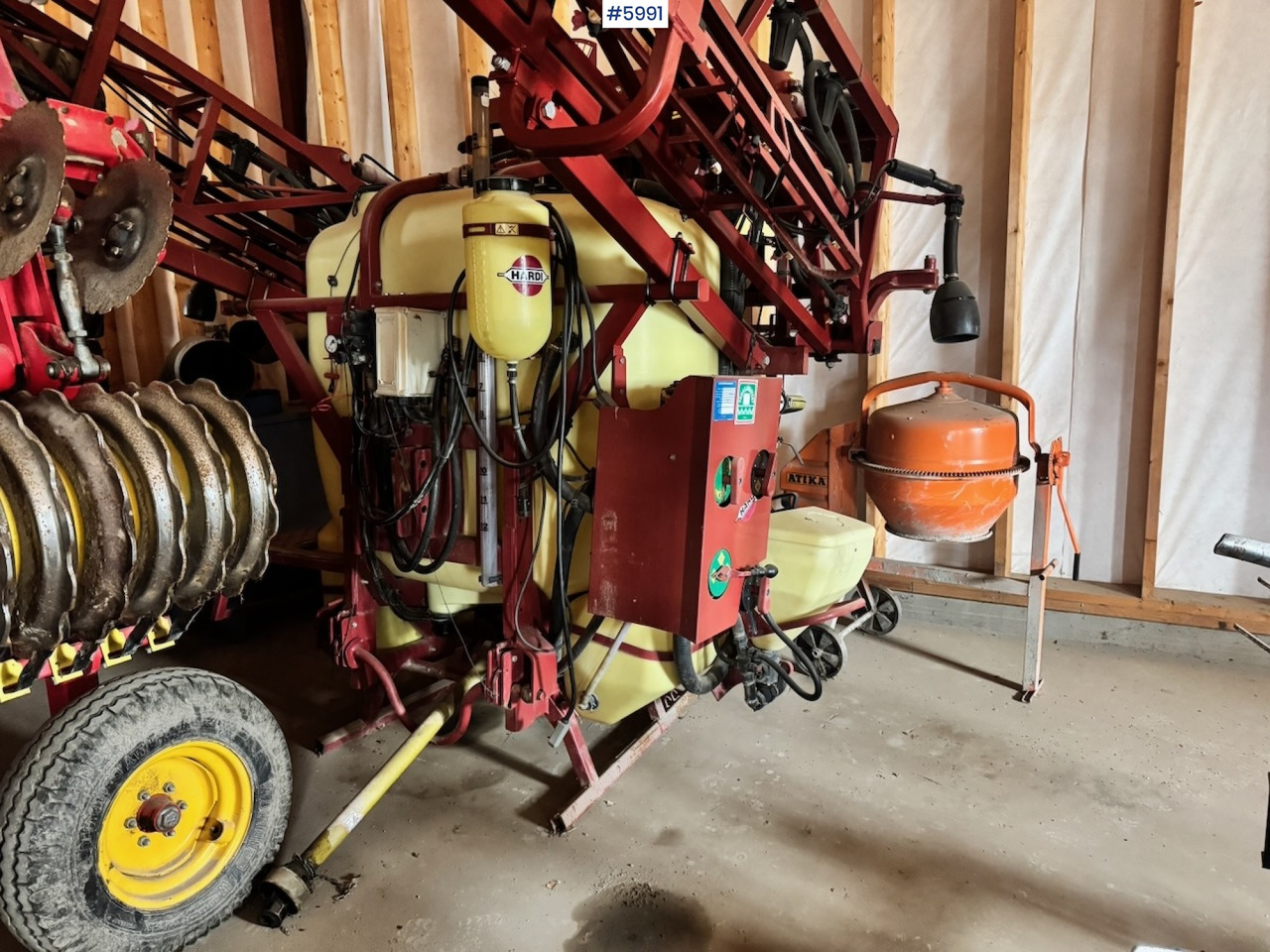 Hardi Åkersprøyte. 21 w booms. - Veldspuit: afbeelding 1 Hardi Åkersprøyte. 21 w booms. - Veldspuit: afbeelding 1