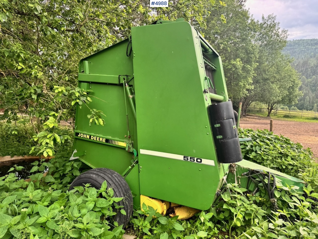 John Deere 550 Round baler with control box - Hooi-/ Voedermachine: afbeelding 4 John Deere 550 Round baler with control box - Hooi-/ Voedermachine: afbeelding 4