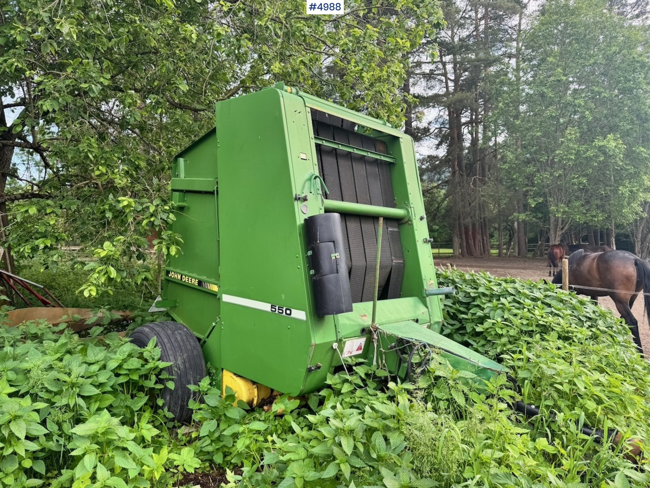 John Deere 550 Round baler with control box - Hooi-/ Voedermachine: afbeelding 3 John Deere 550 Round baler with control box - Hooi-/ Voedermachine: afbeelding 3