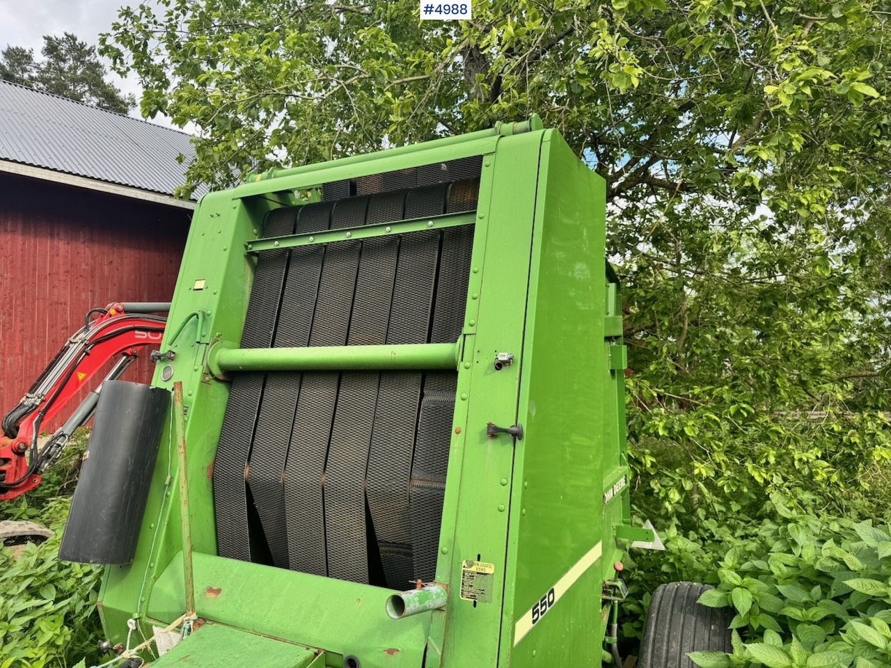 John Deere 550 Round baler with control box - Hooi-/ Voedermachine: afbeelding 5 John Deere 550 Round baler with control box - Hooi-/ Voedermachine: afbeelding 5