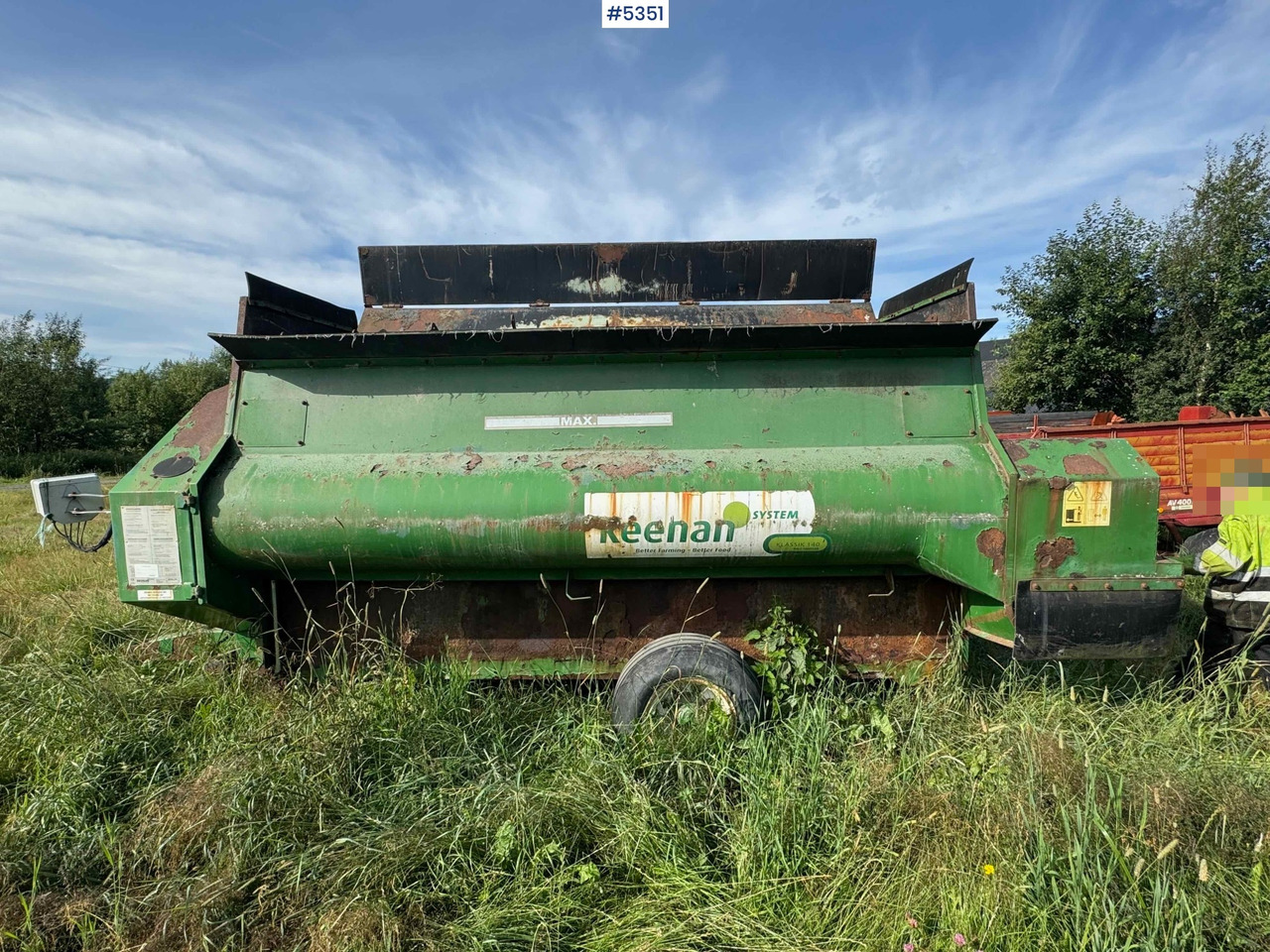 Keenan classic 140 forage mixer - Veeteelt materiaal: afbeelding 2 Keenan classic 140 forage mixer - Veeteelt materiaal: afbeelding 2