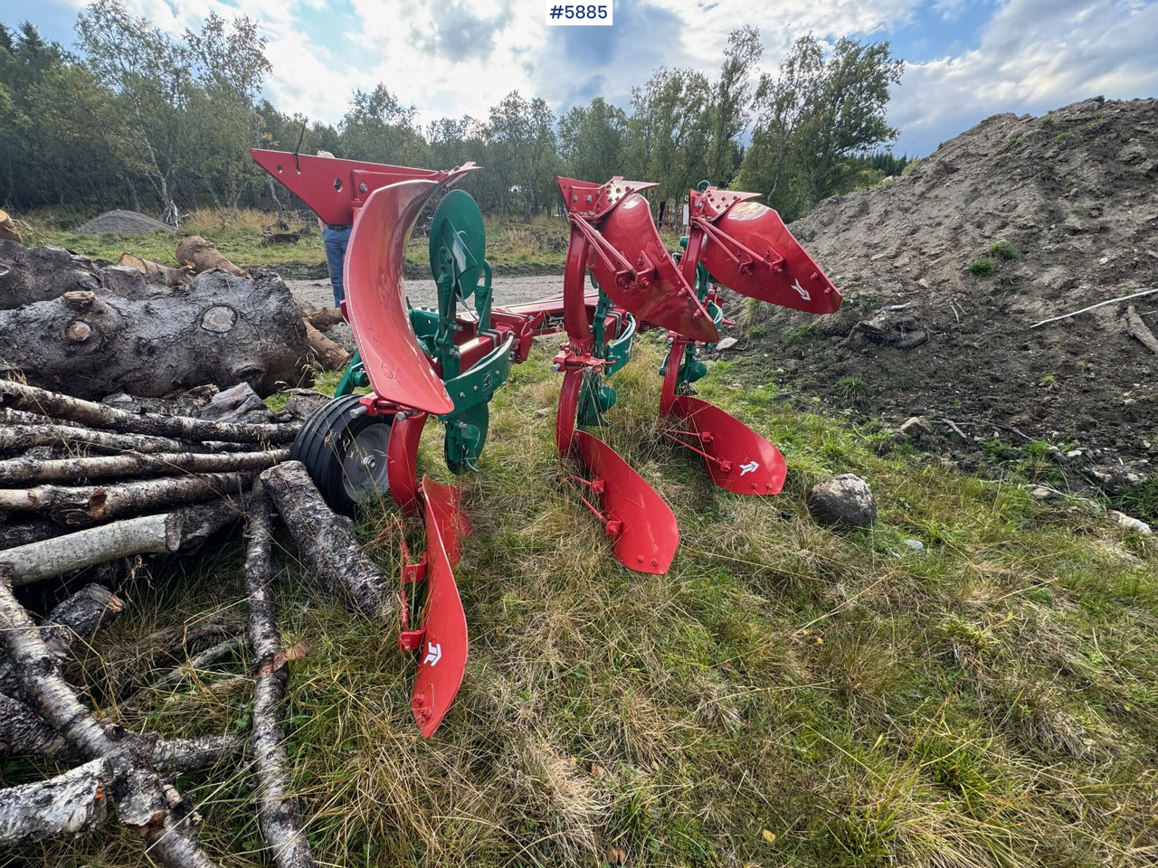 Kverneland 150S reversible plough, 3-furrow, year 2022. Never used – like new! - Grondbewerking toebehoor: afbeelding 2 Kverneland 150S reversible plough, 3-furrow, year 2022. Never used – like new! - Grondbewerking toebehoor: afbeelding 2