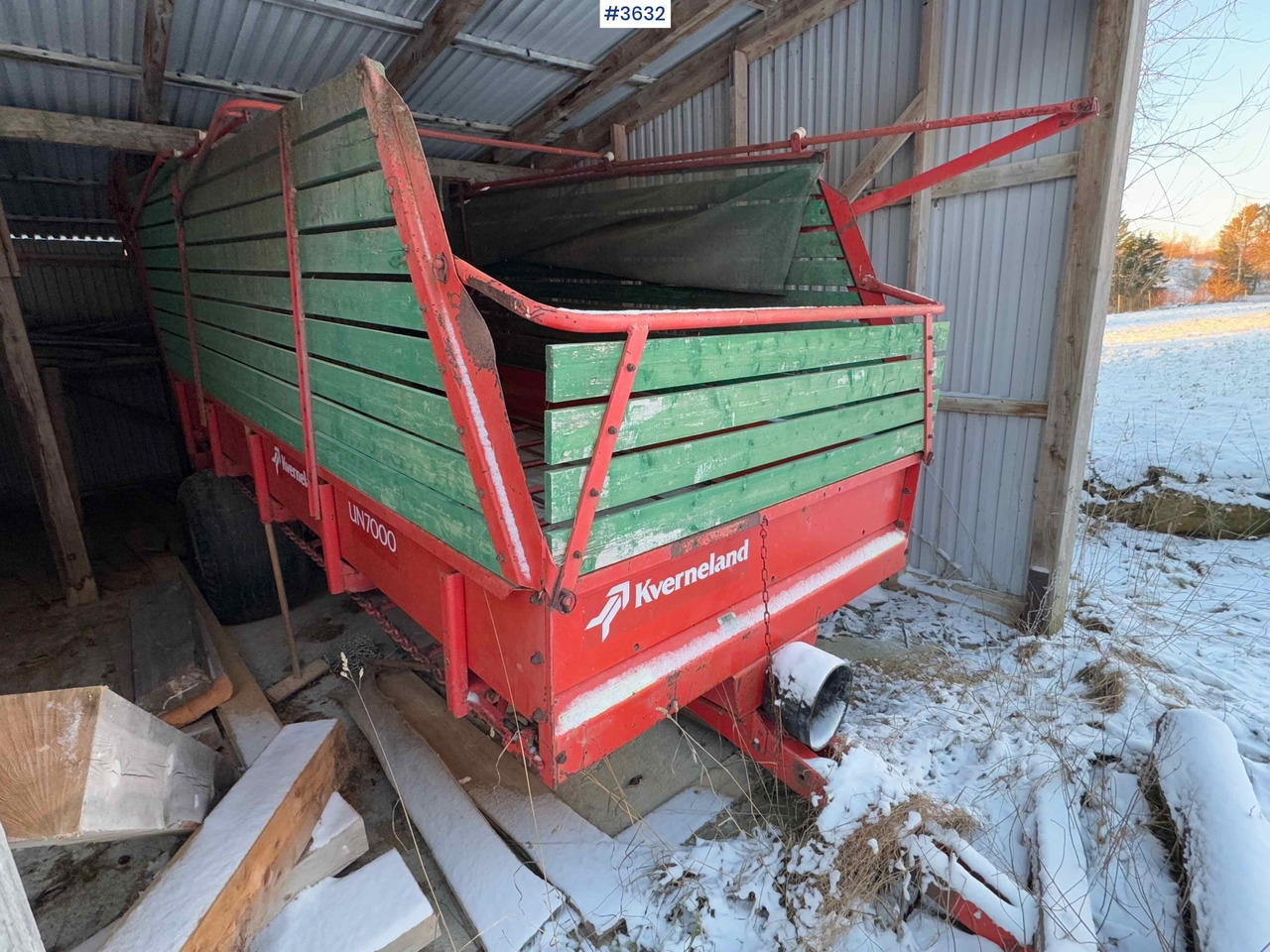 Kverneland UN7000 unloading trailer - Hooi-/ Voedermachine: afbeelding 5 Kverneland UN7000 unloading trailer - Hooi-/ Voedermachine: afbeelding 5