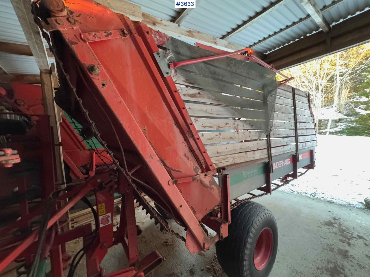 Kverneland UN7000 unloading trailer - Hooi-/ Voedermachine: afbeelding 5 Kverneland UN7000 unloading trailer - Hooi-/ Voedermachine: afbeelding 5