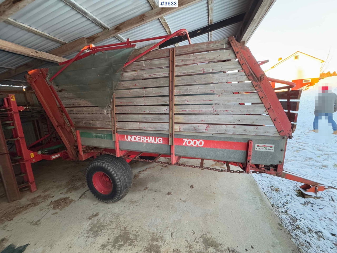 Kverneland UN7000 unloading trailer - Hooi-/ Voedermachine: afbeelding 4 Kverneland UN7000 unloading trailer - Hooi-/ Voedermachine: afbeelding 4