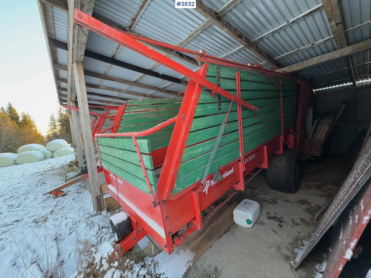 Kverneland UN7000 unloading trailer - Hooi-/ Voedermachine: afbeelding 4 Kverneland UN7000 unloading trailer - Hooi-/ Voedermachine: afbeelding 4