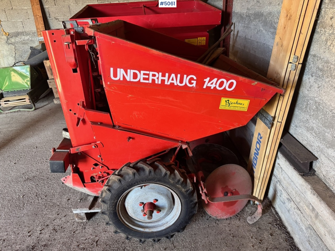 Grondbewerking toebehoor Kverneland Underhaug 1400 Potato picker: afbeelding 8