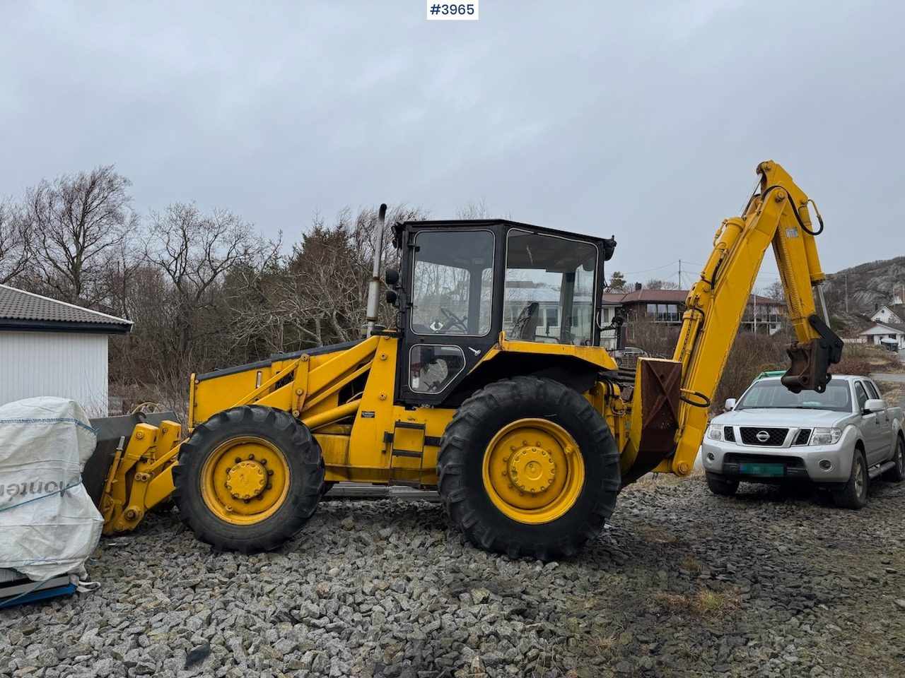 Lännen C 8-4 Backhoe Loader - Tractor: afbeelding 1 Lännen C 8-4 Backhoe Loader - Tractor: afbeelding 1
