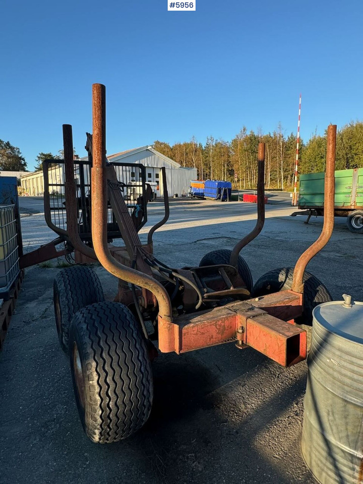 Logging trailer with Kesla crane - Hout aanhanger: afbeelding 4 Logging trailer with Kesla crane - Hout aanhanger: afbeelding 4