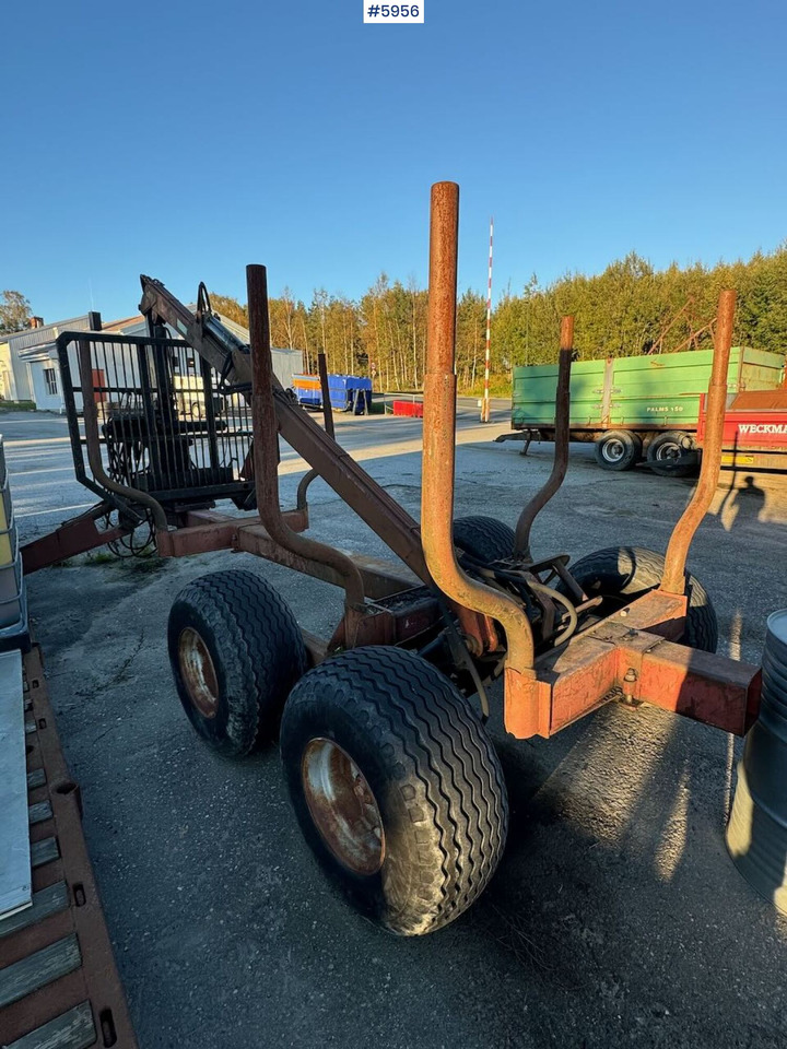 Logging trailer with Kesla crane - Hout aanhanger: afbeelding 2 Logging trailer with Kesla crane - Hout aanhanger: afbeelding 2