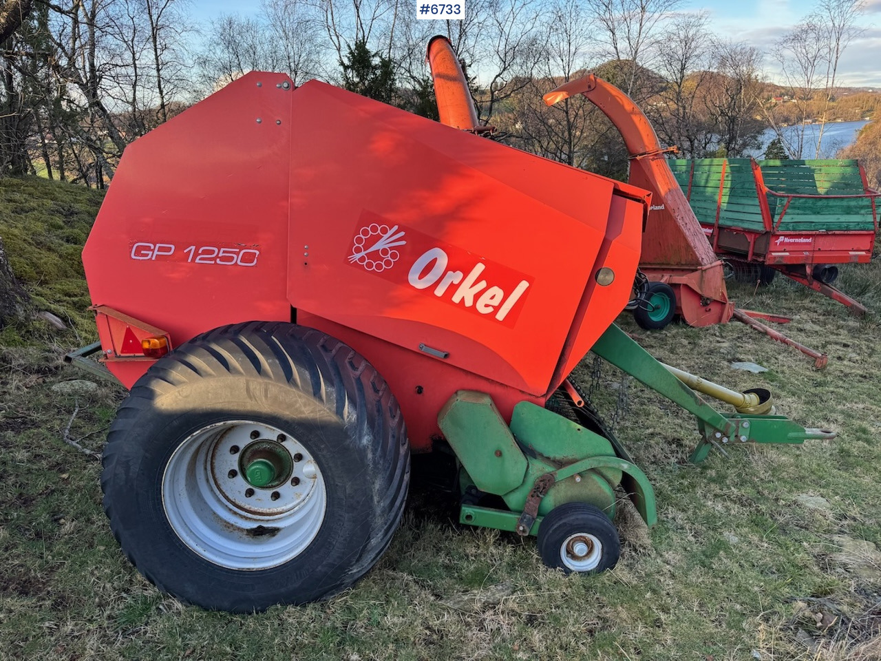 Orkel GP 1250 Round Baler. - Hooi-/ Voedermachine: afbeelding 4 Orkel GP 1250 Round Baler. - Hooi-/ Voedermachine: afbeelding 4