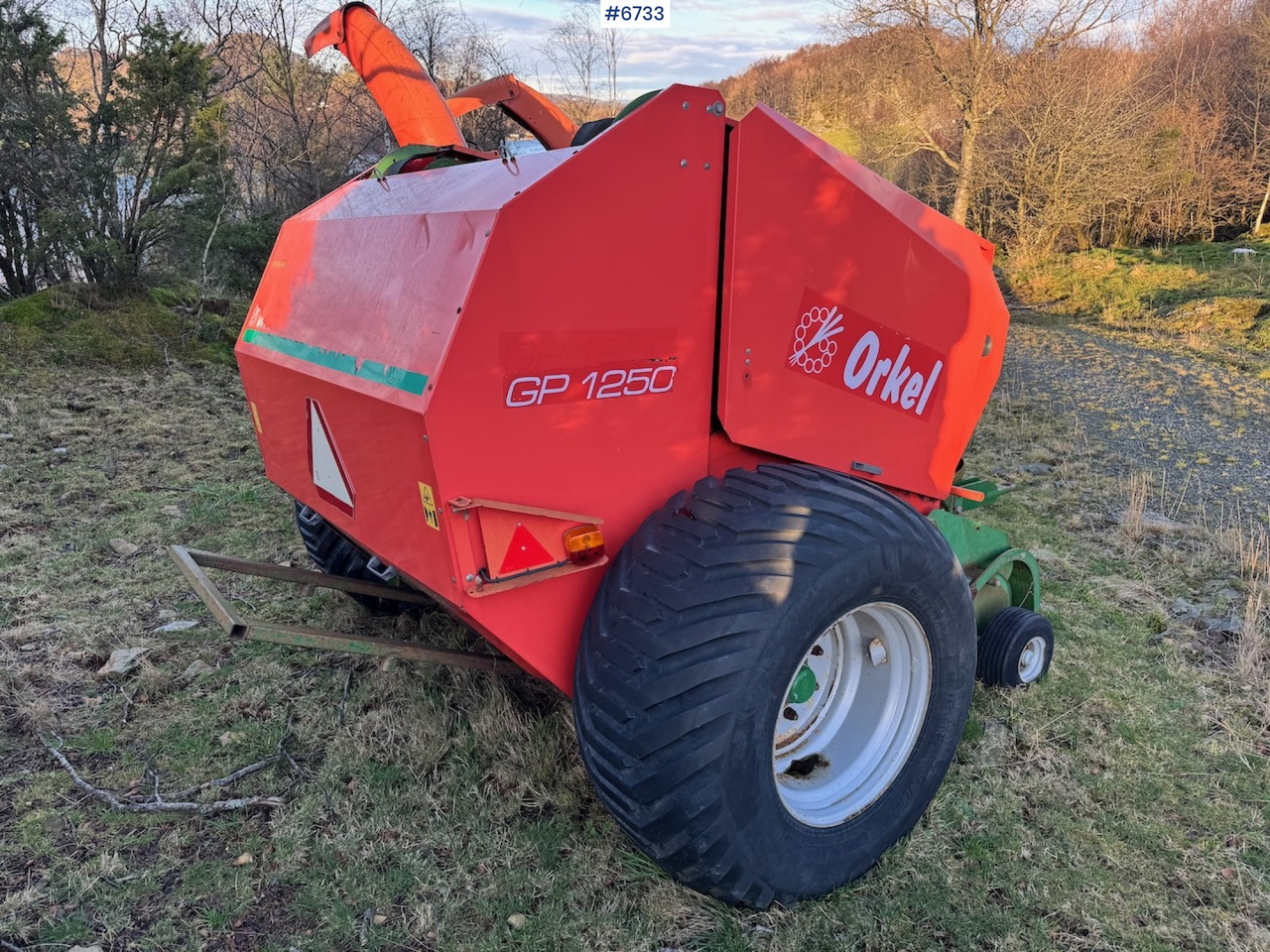 Orkel GP 1250 Round Baler. - Hooi-/ Voedermachine: afbeelding 5 Orkel GP 1250 Round Baler. - Hooi-/ Voedermachine: afbeelding 5