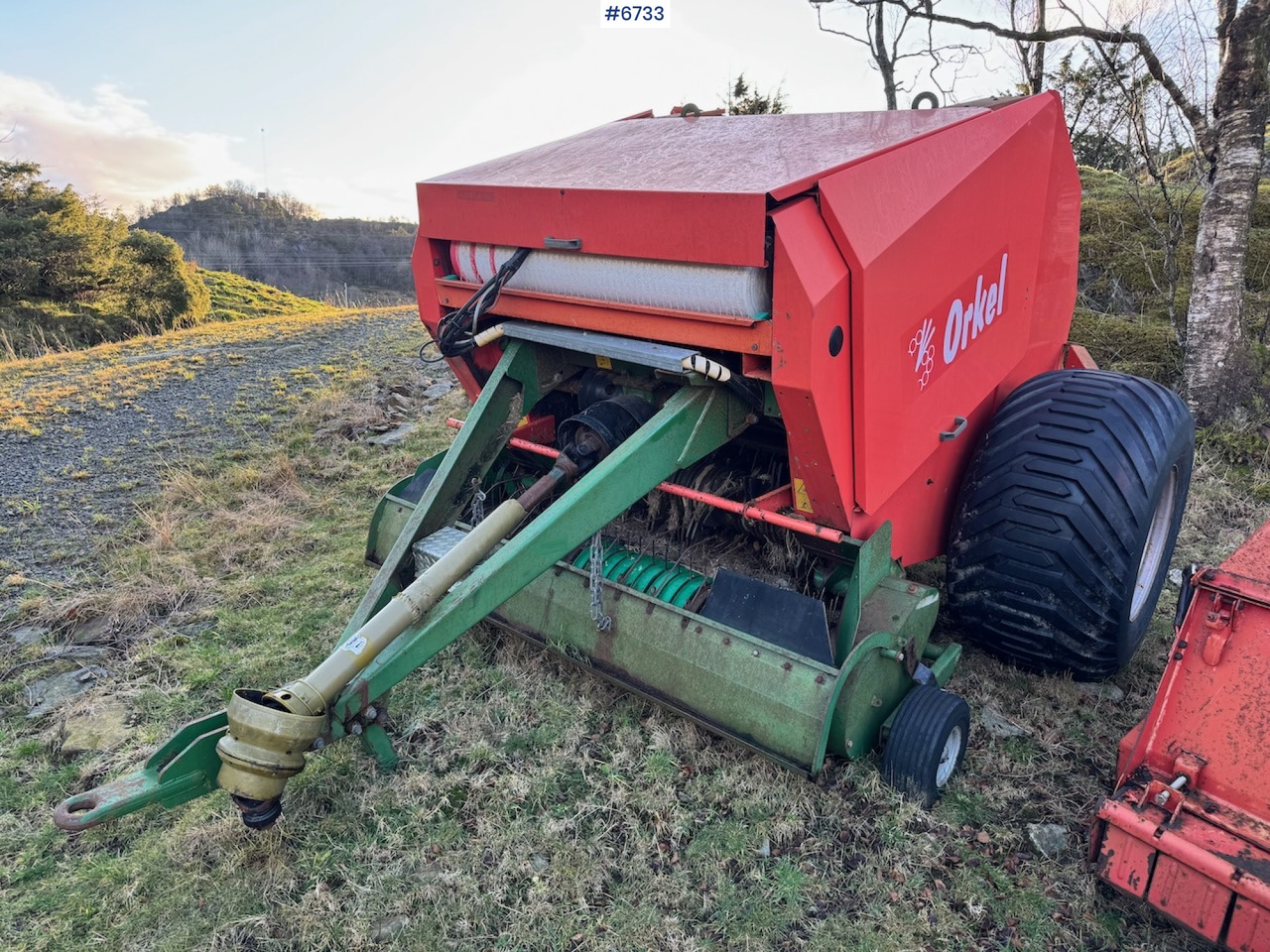 Orkel GP 1250 Round Baler. - Hooi-/ Voedermachine: afbeelding 2 Orkel GP 1250 Round Baler. - Hooi-/ Voedermachine: afbeelding 2