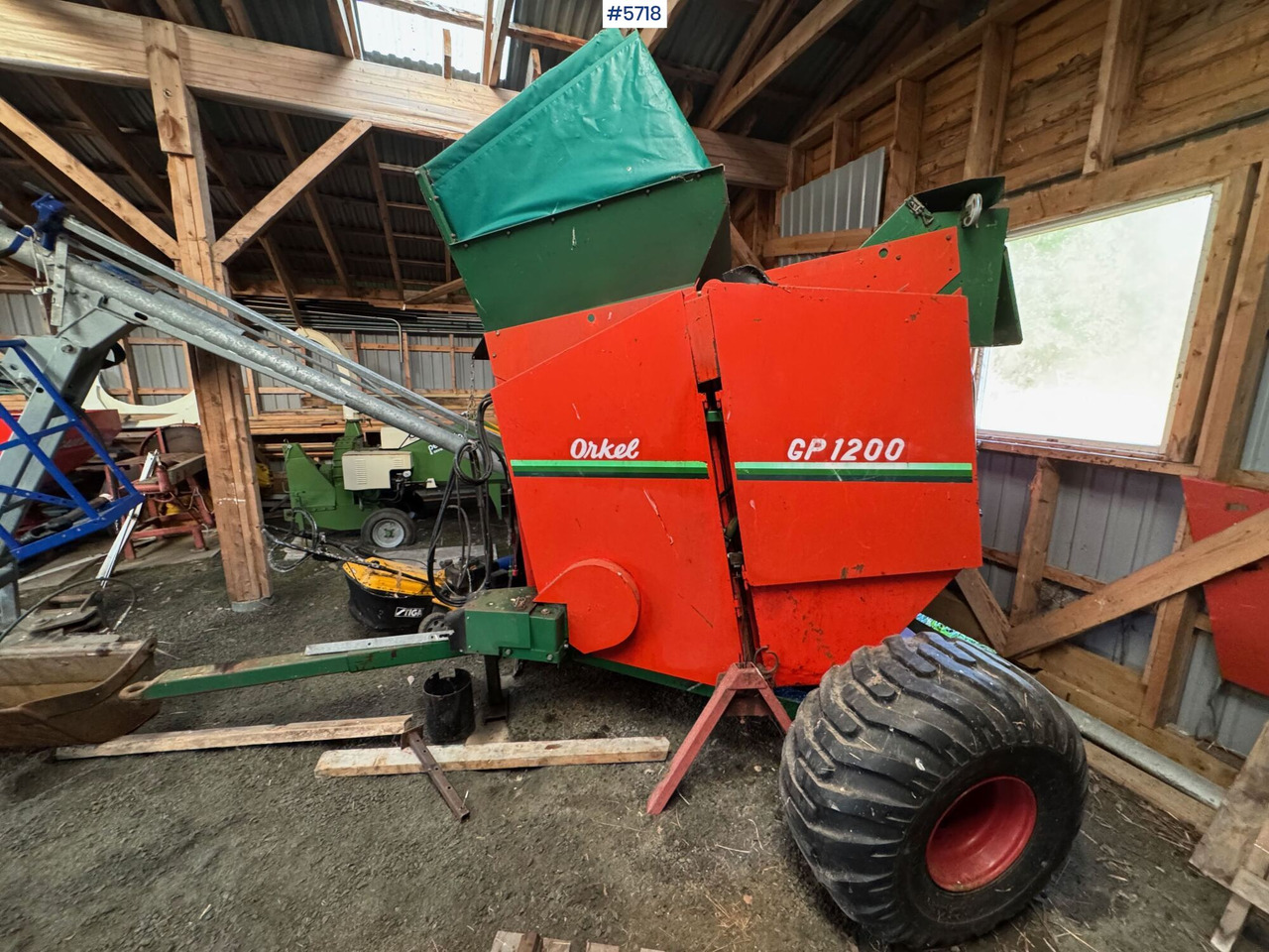 Orkel GP1200 Round Baler - Hooi-/ Voedermachine: afbeelding 4 Orkel GP1200 Round Baler - Hooi-/ Voedermachine: afbeelding 4
