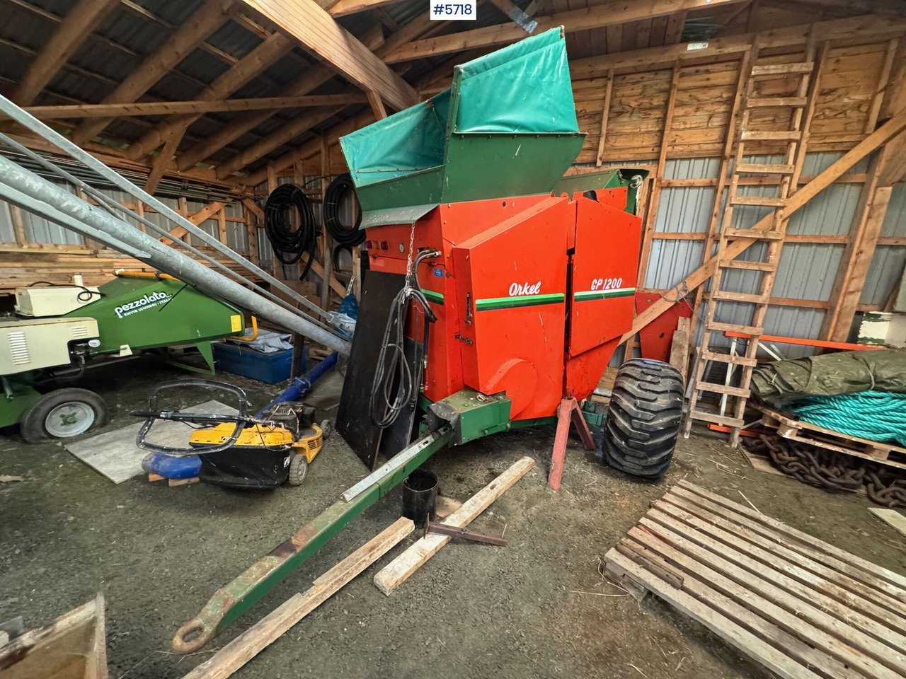Orkel GP1200 Round Baler - Hooi-/ Voedermachine: afbeelding 2 Orkel GP1200 Round Baler - Hooi-/ Voedermachine: afbeelding 2