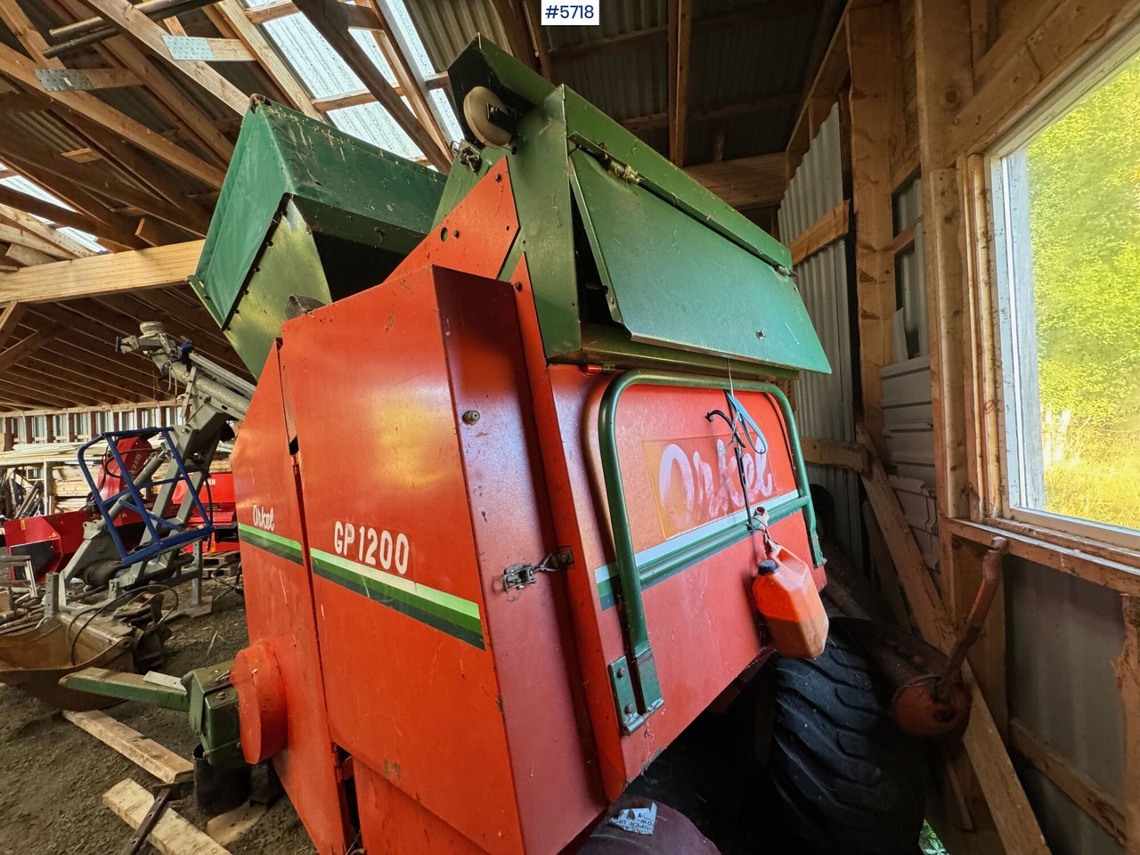 Orkel GP1200 Round Baler - Hooi-/ Voedermachine: afbeelding 5 Orkel GP1200 Round Baler - Hooi-/ Voedermachine: afbeelding 5