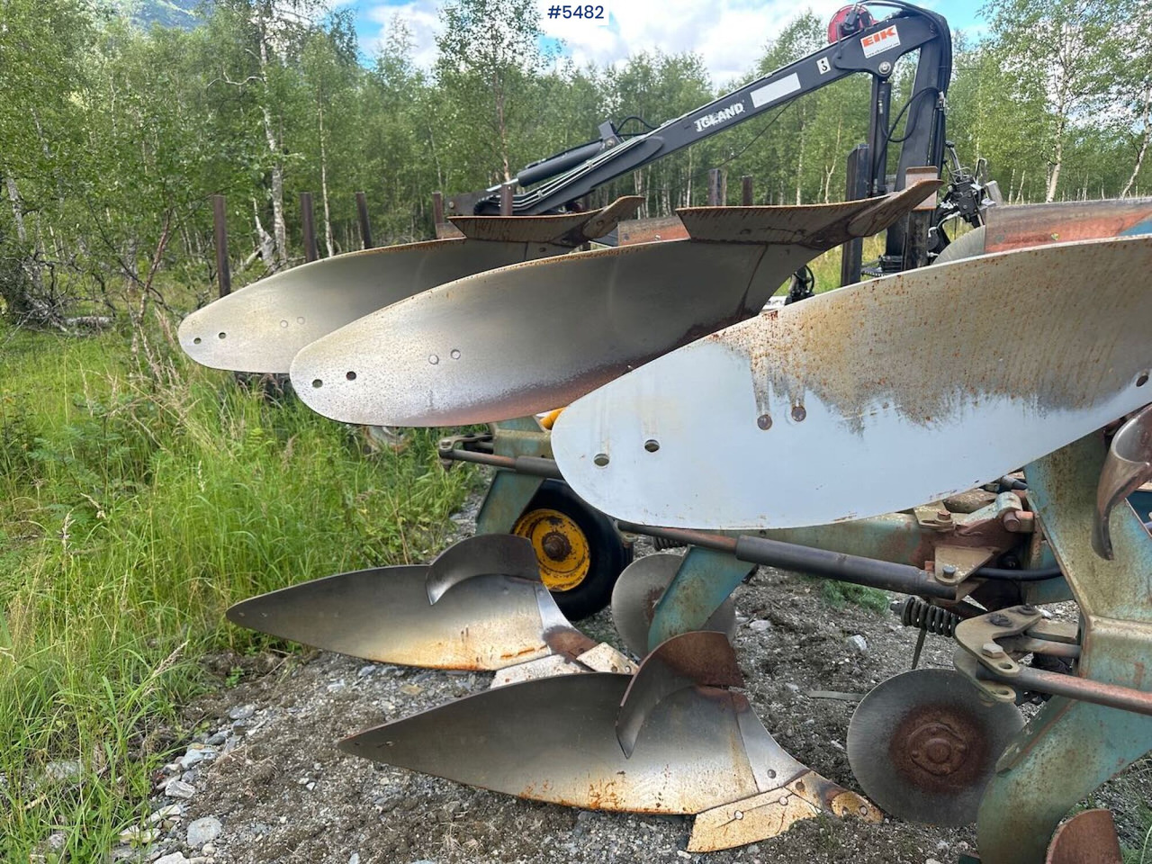 Øverum CV 398 H 3-furrow reversible plow - Grondbewerking toebehoor: afbeelding 4 Øverum CV 398 H 3-furrow reversible plow - Grondbewerking toebehoor: afbeelding 4
