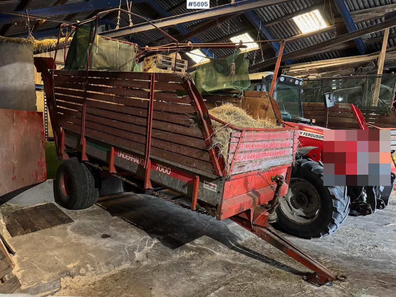 Underhaug 7000 - 3,70m. - Hooi-/ Voedermachine: afbeelding 1 Underhaug 7000 - 3,70m. - Hooi-/ Voedermachine: afbeelding 1