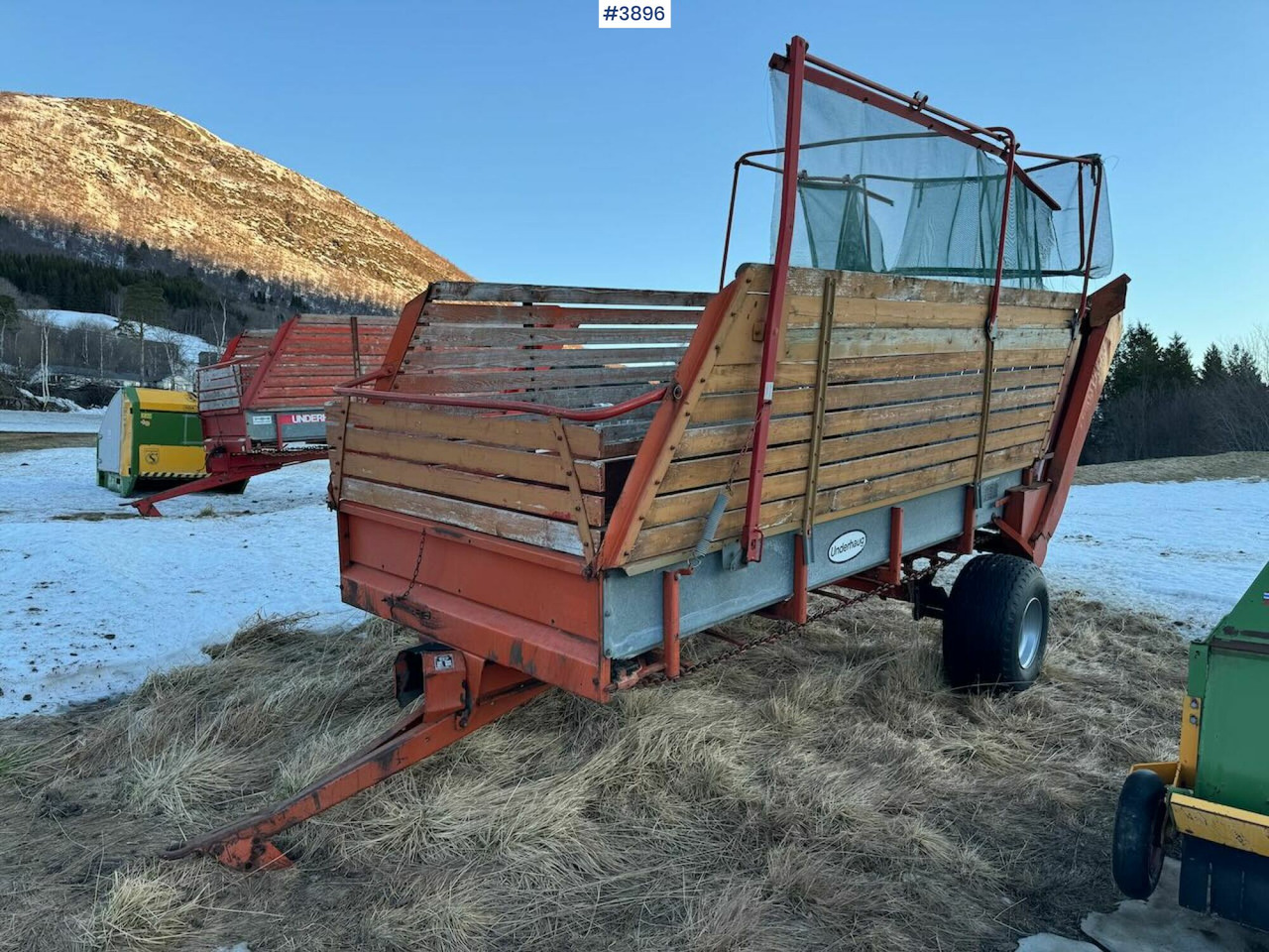 Underhaug 7012 Unloader wagon - Hooi-/ Voedermachine: afbeelding 3 Underhaug 7012 Unloader wagon - Hooi-/ Voedermachine: afbeelding 3