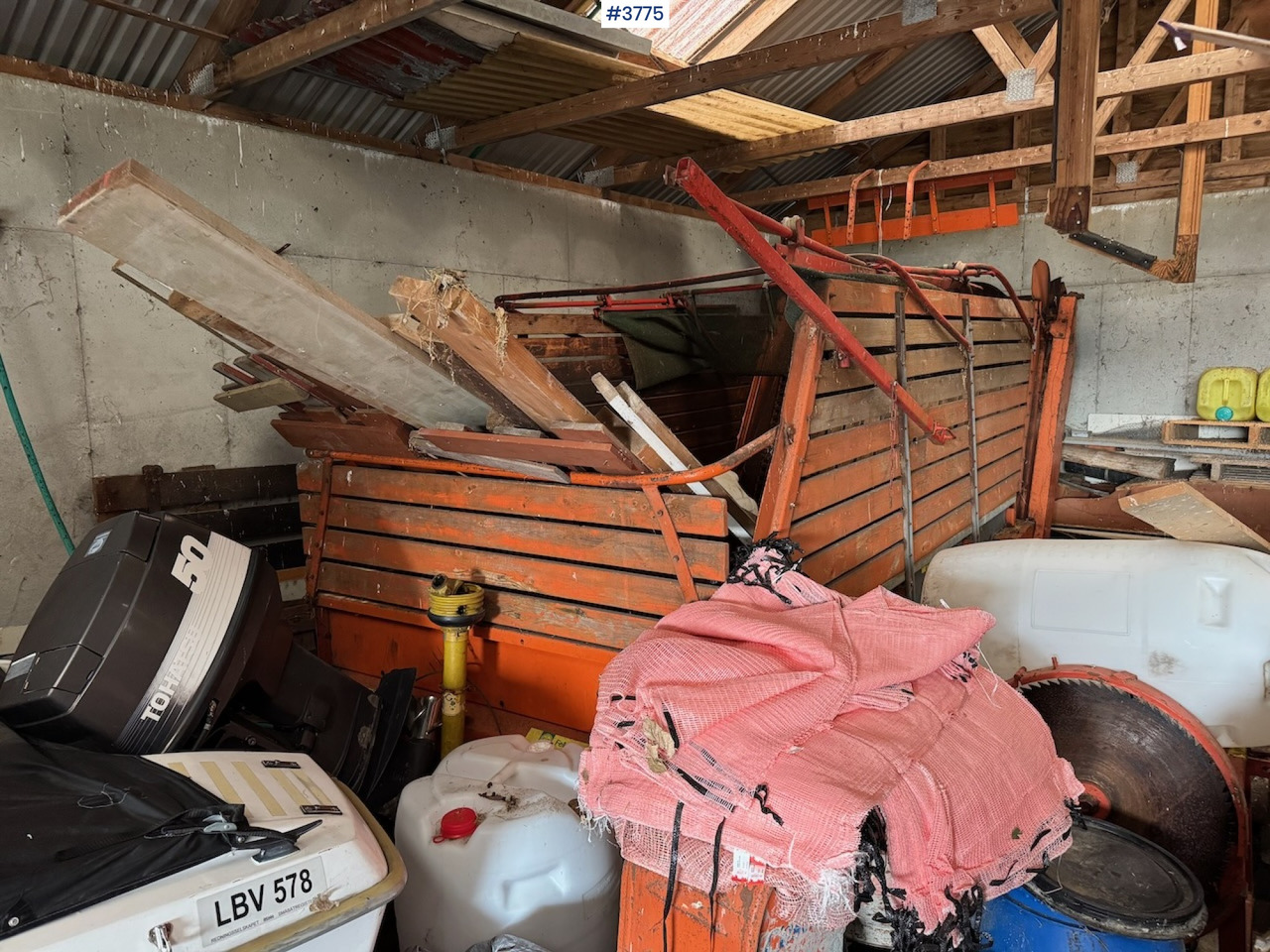 Underhaug Avlesservogn w/net and throwing rotor. - Hooi-/ Voedermachine: afbeelding 1 Underhaug Avlesservogn w/net and throwing rotor. - Hooi-/ Voedermachine: afbeelding 1