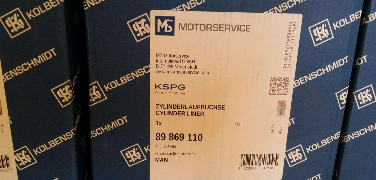 MAN cyl.liners+rings TGA - Zuigers/ Ringen/ Glijlagers voor Vrachtwagen: afbeelding 3 MAN cyl.liners+rings TGA - Zuigers/ Ringen/ Glijlagers voor Vrachtwagen: afbeelding 3