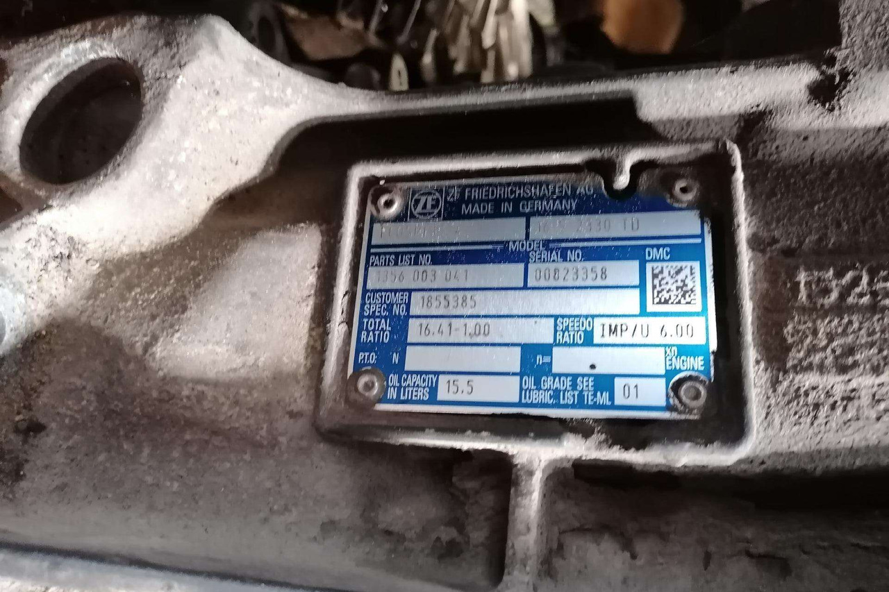 ZF Gearbox 16S2330TD DAF Ecosplit IV - Versnellingsbak voor Vrachtwagen: afbeelding 3 ZF Gearbox 16S2330TD DAF Ecosplit IV - Versnellingsbak voor Vrachtwagen: afbeelding 3