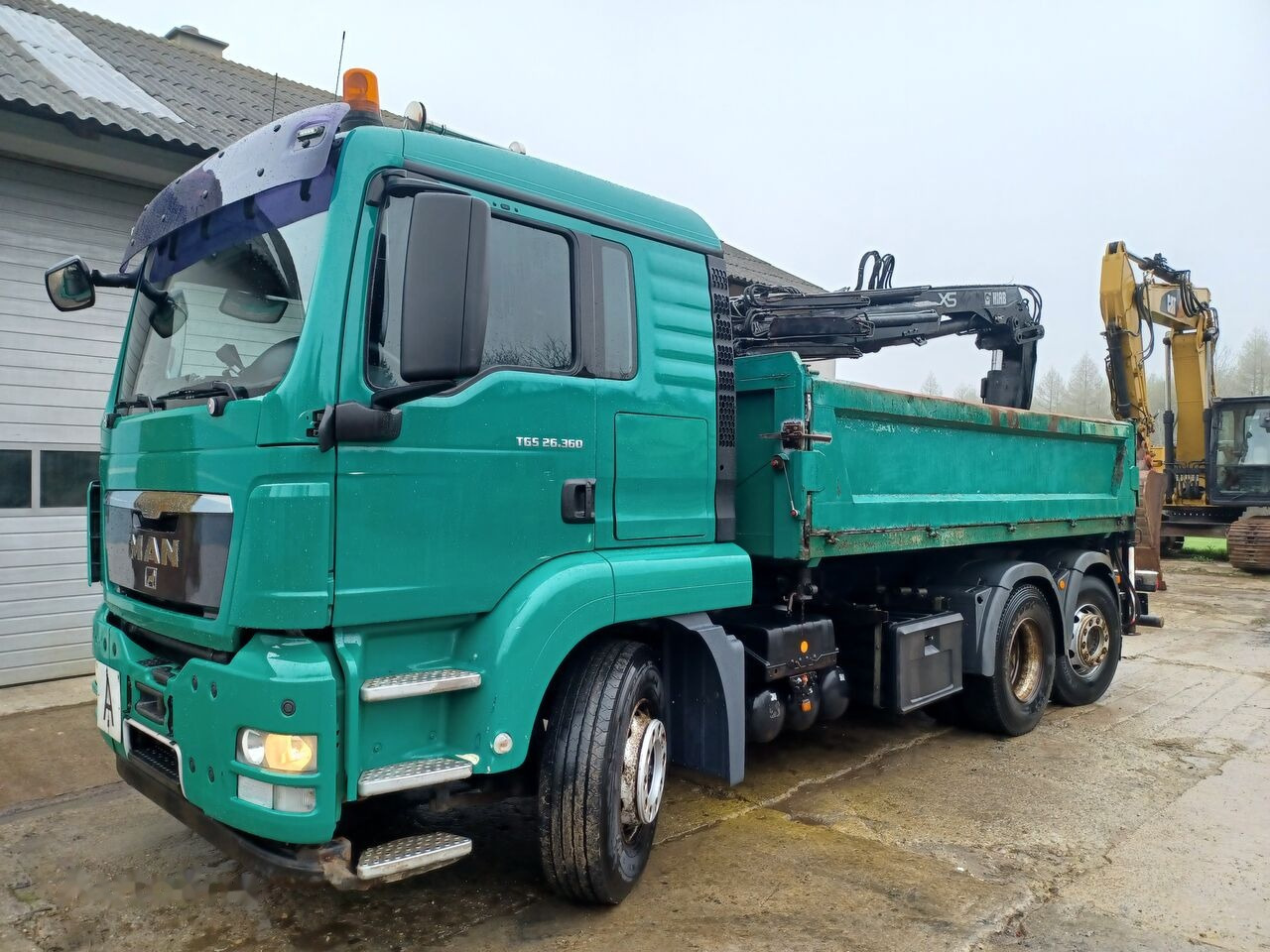MAN TGS 26.360 - Kipper vrachtwagen, Kraanwagen: afbeelding 1 MAN TGS 26.360 - Kipper vrachtwagen, Kraanwagen: afbeelding 1