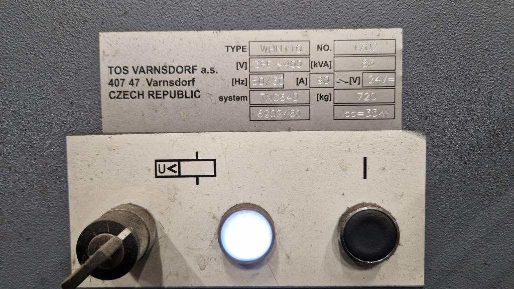 TOS WHN 110 - Metaalbewerkingsmachine: afbeelding 5 TOS WHN 110 - Metaalbewerkingsmachine: afbeelding 5