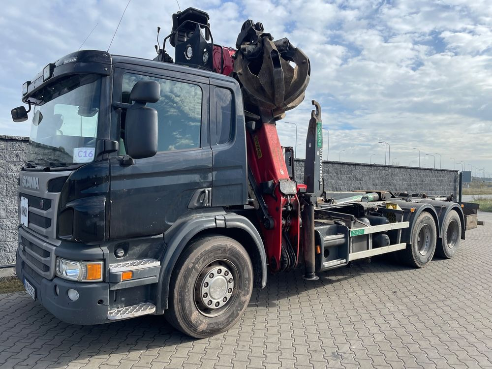 Scania P 400 6X2 Hakowiec Skibicki HDS GRACO - Haakarmsysteem vrachtwagen, Kraanwagen: afbeelding 2 Scania P 400 6X2 Hakowiec Skibicki HDS GRACO - Haakarmsysteem vrachtwagen, Kraanwagen: afbeelding 2