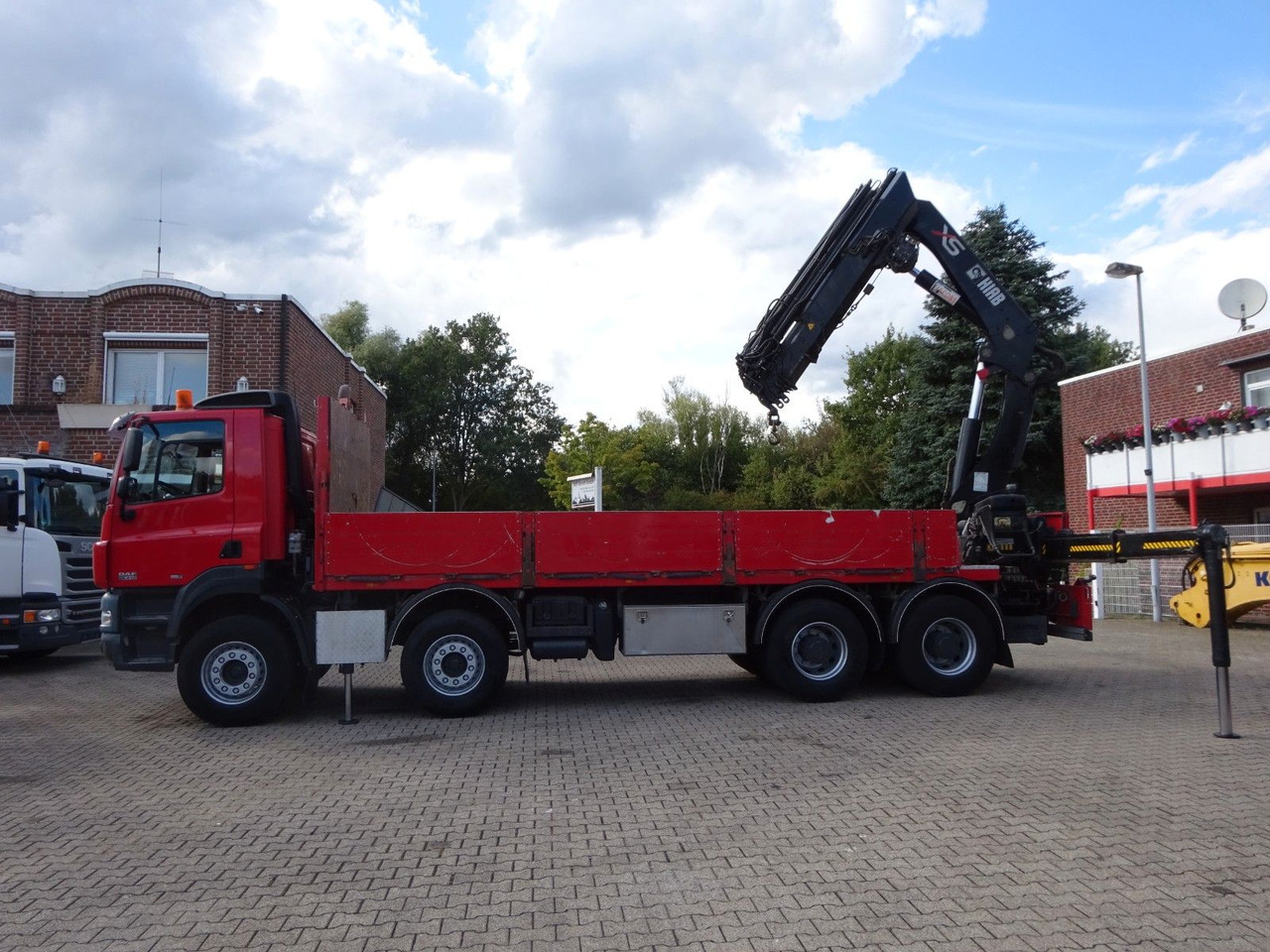DAF 85.410 Pritsche + HIAB 322E6 Kran 8x4 - Kraanwagen: afbeelding 5 DAF 85.410 Pritsche + HIAB 322E6 Kran 8x4 - Kraanwagen: afbeelding 5