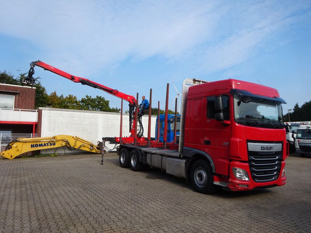 DAF XF 510 + EPSILON M120Z Holzheckladekran +Greifer - Houttransport, Kraanwagen: afbeelding 2 DAF XF 510 + EPSILON M120Z Holzheckladekran +Greifer - Houttransport, Kraanwagen: afbeelding 2