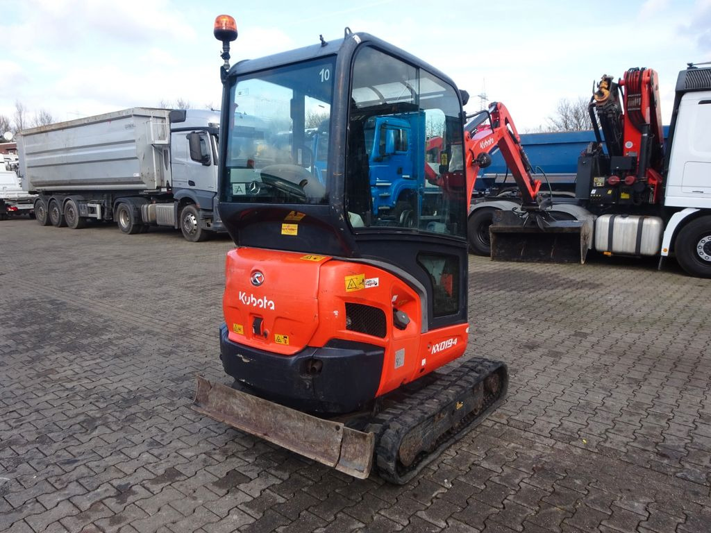 Kubota Minibagger KX019-4 - Minigraafmachine: afbeelding 5 Kubota Minibagger KX019-4 - Minigraafmachine: afbeelding 5