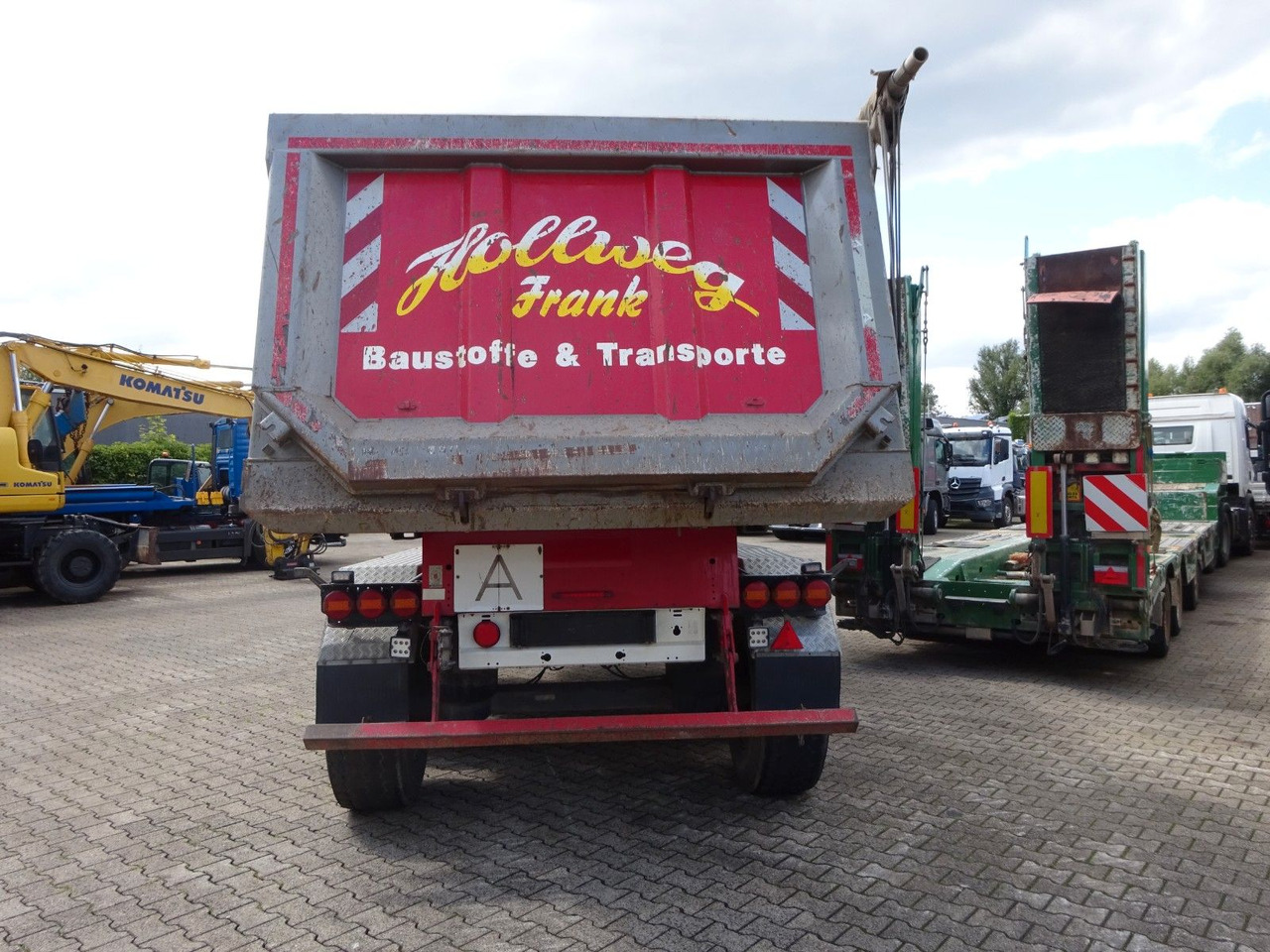 Langendorf Kippauflieger mit 3 Achsen Stahl - Kipper oplegger: afbeelding 3 Langendorf Kippauflieger mit 3 Achsen Stahl - Kipper oplegger: afbeelding 3