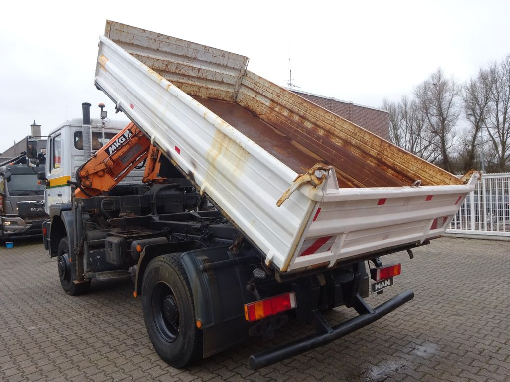 MAN 19.314 3SKipper MKG Ladekran + Schneeplatte - Kraanwagen, Kipper vrachtwagen: afbeelding 3 MAN 19.314 3SKipper MKG Ladekran + Schneeplatte - Kraanwagen, Kipper vrachtwagen: afbeelding 3