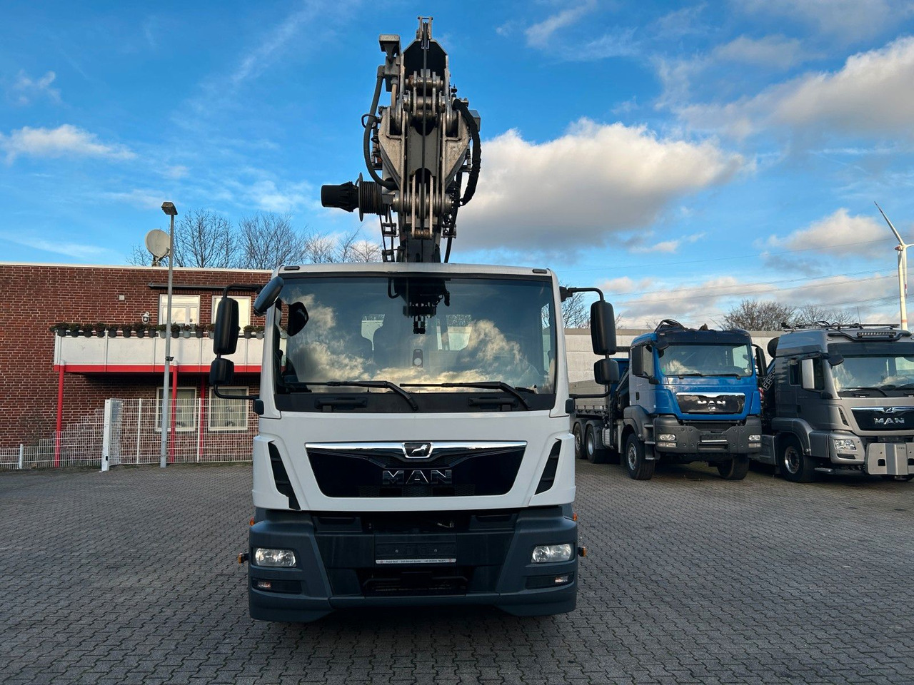 MAN 26.320+Böcker Dachdeckerkran AK46/6000+Seilwinde - Kraanwagen: afbeelding 5 MAN 26.320+Böcker Dachdeckerkran AK46/6000+Seilwinde - Kraanwagen: afbeelding 5