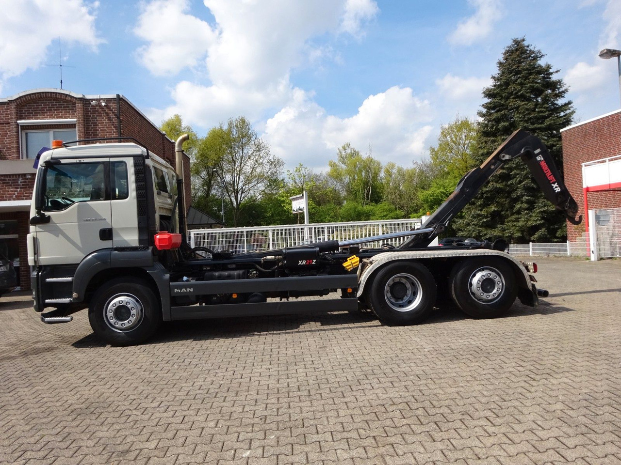 MAN 26.320 Multilift Abroller mit Lift+Lenkachse - Haakarmsysteem vrachtwagen: afbeelding 5 MAN 26.320 Multilift Abroller mit Lift+Lenkachse - Haakarmsysteem vrachtwagen: afbeelding 5