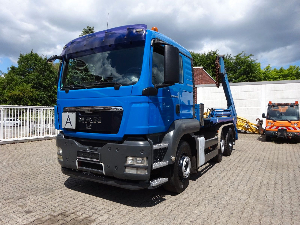 MAN 26.400 TGS MEILLER Absetzkipper + Lenkachse - Kipper vrachtwagen: afbeelding 3 MAN 26.400 TGS MEILLER Absetzkipper + Lenkachse - Kipper vrachtwagen: afbeelding 3
