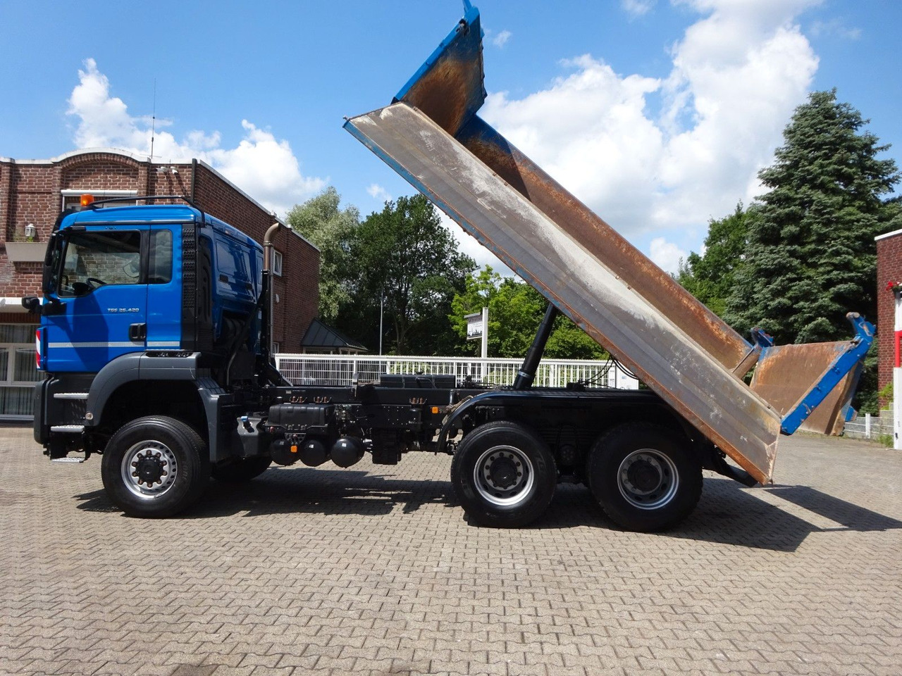 MAN 26.420 TGS MEILER 3Skipper + Bordmatik 6x6 - Kipper vrachtwagen, Kraanwagen: afbeelding 3 MAN 26.420 TGS MEILER 3Skipper + Bordmatik 6x6 - Kipper vrachtwagen, Kraanwagen: afbeelding 3