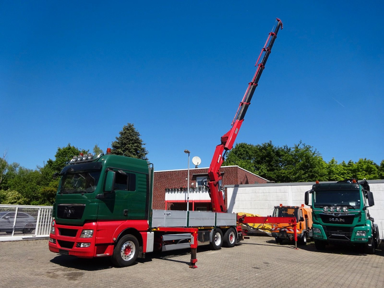 MAN 26.480 TGX + MKG HLK531 Kran +Lift-Lenkachse - Kraanwagen: afbeelding 4 MAN 26.480 TGX + MKG HLK531 Kran +Lift-Lenkachse - Kraanwagen: afbeelding 4