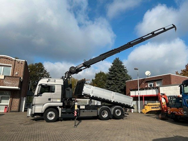 MAN 28.500 TGS 3Skipper + Fassi 395 Kran+Greifer 6x2 - Kraanwagen: afbeelding 5 MAN 28.500 TGS 3Skipper + Fassi 395 Kran+Greifer 6x2 - Kraanwagen: afbeelding 5