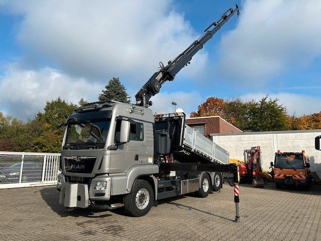 MAN 28.500 TGS 3Skipper + Fassi 395 Kran+Greifer 6x2 - Kraanwagen: afbeelding 2 MAN 28.500 TGS 3Skipper + Fassi 395 Kran+Greifer 6x2 - Kraanwagen: afbeelding 2